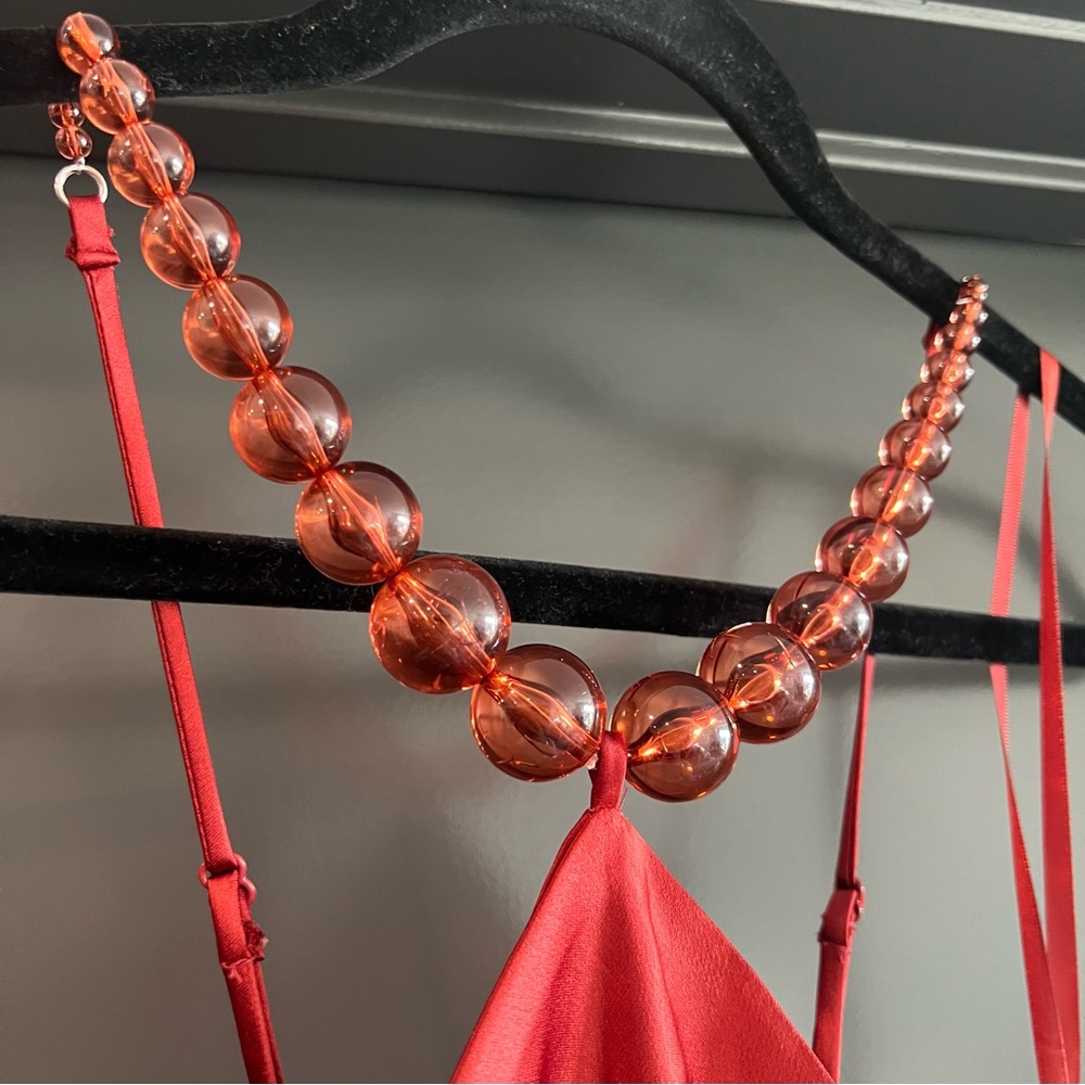 Staud Cadence Maxi Dress in Rust red Size 6 - Picture 6 of 14
